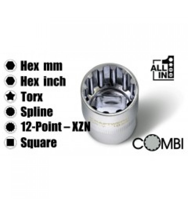 Jeu de clés mixtes 5.5-22mm 18 pièces + sac