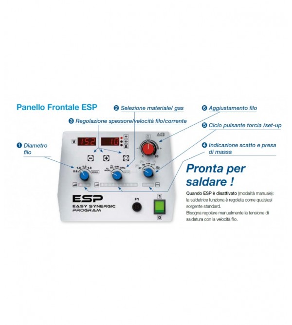 Poste à souder MIG/MAG Saf-Pro Digistep 250C