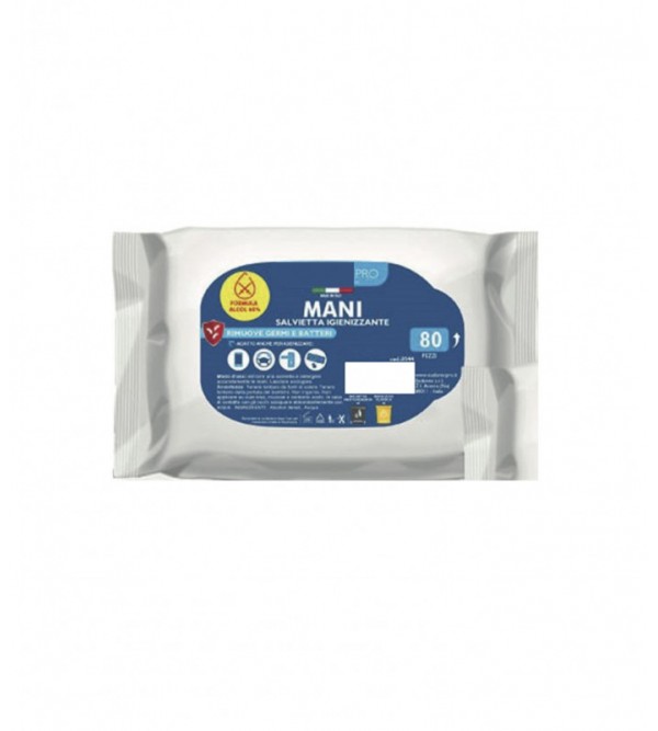 Distributeur de lingettes désinfectantes pour les mains