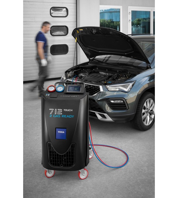 Borne de recharge climatisée Konfort 712 TOUCH R134a